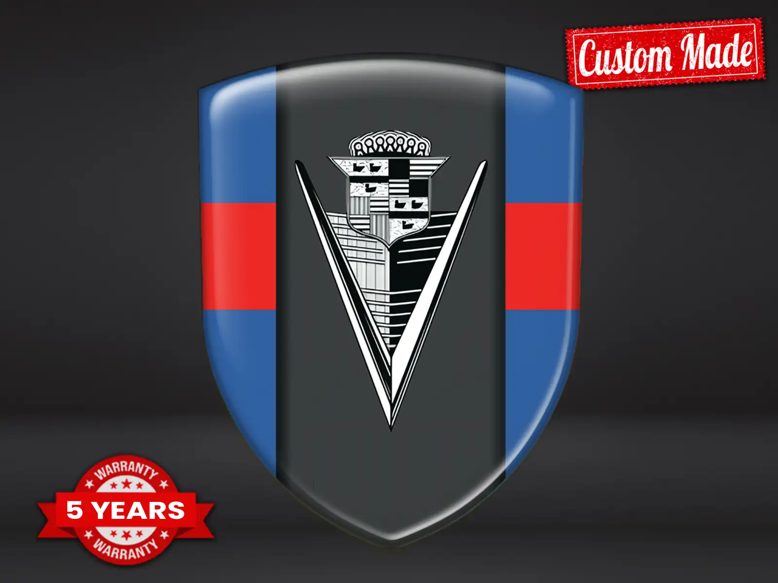 Cadillac Auto-Badges Universal Aufkleber ST